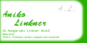aniko linkner business card